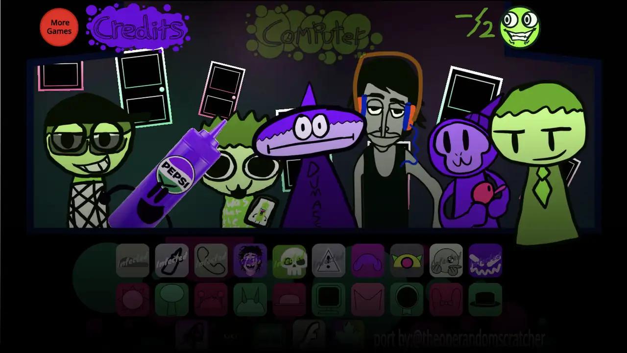 Sprunki Ketchup Royal & Friends